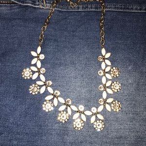 Pink statement necklace